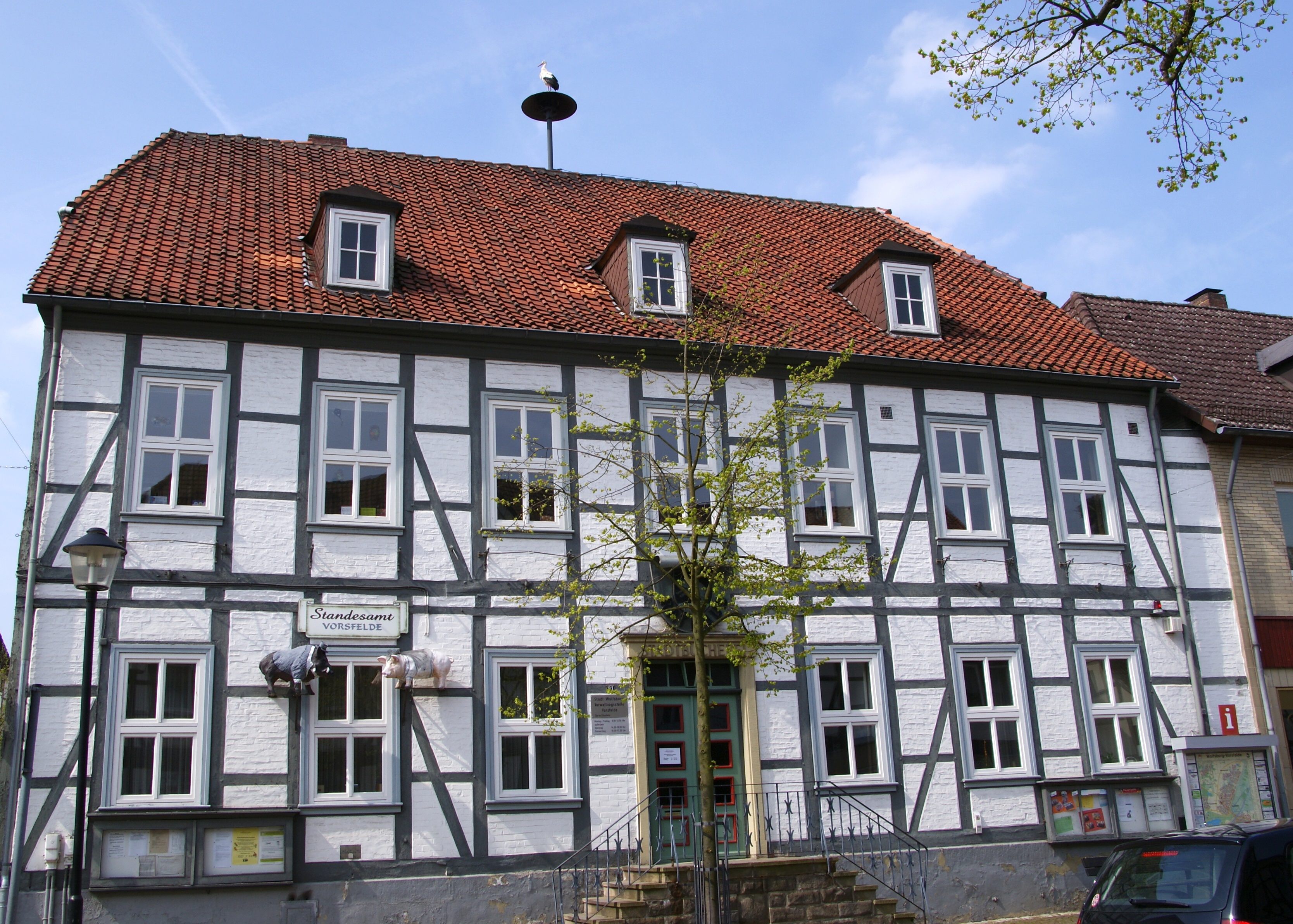 Exterior view of Vorsfelde administrative office