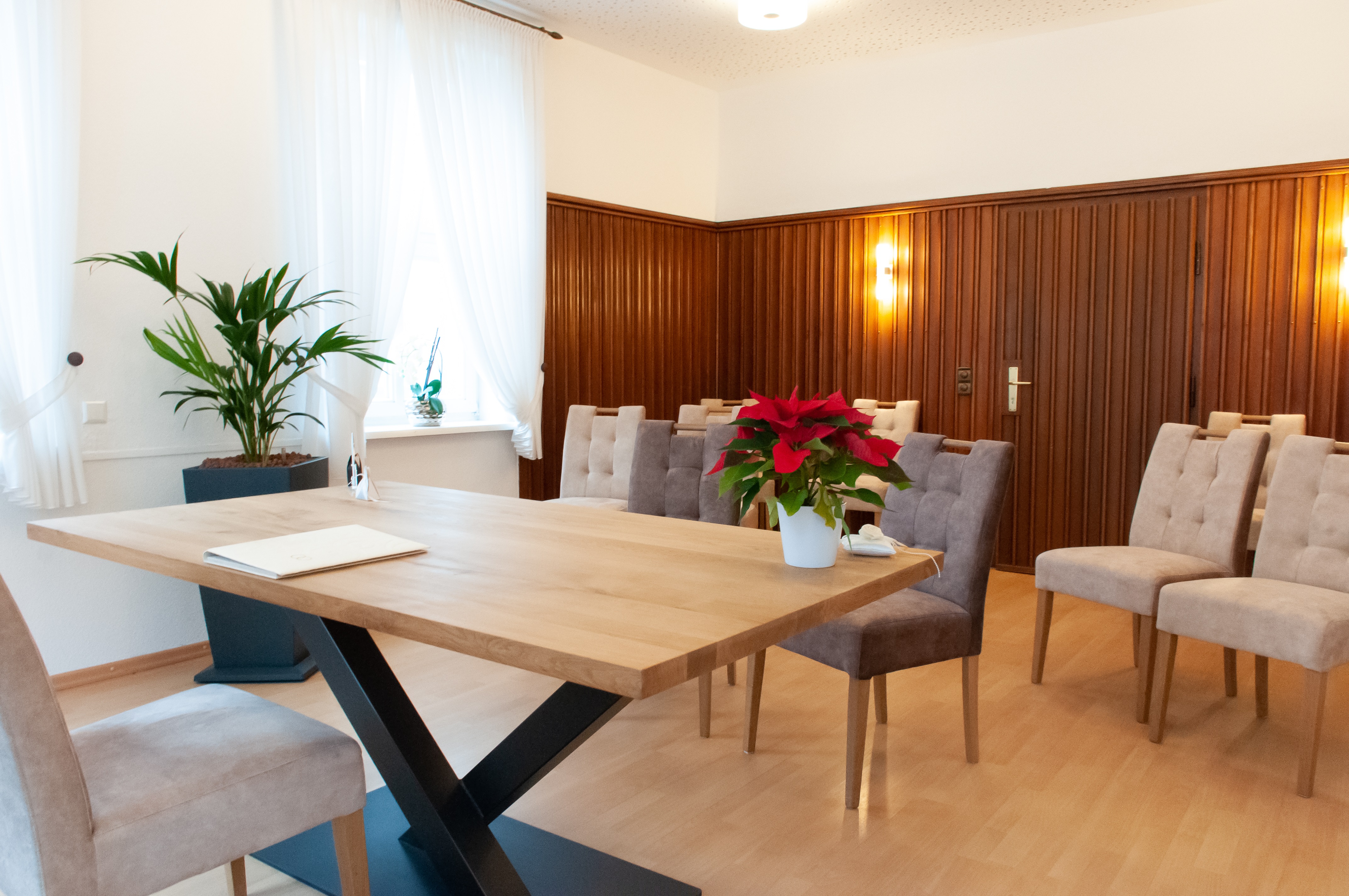 Photo of the wedding room in the administration office Vorsfelde