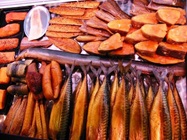 Sortiment von Seefisch Kropp