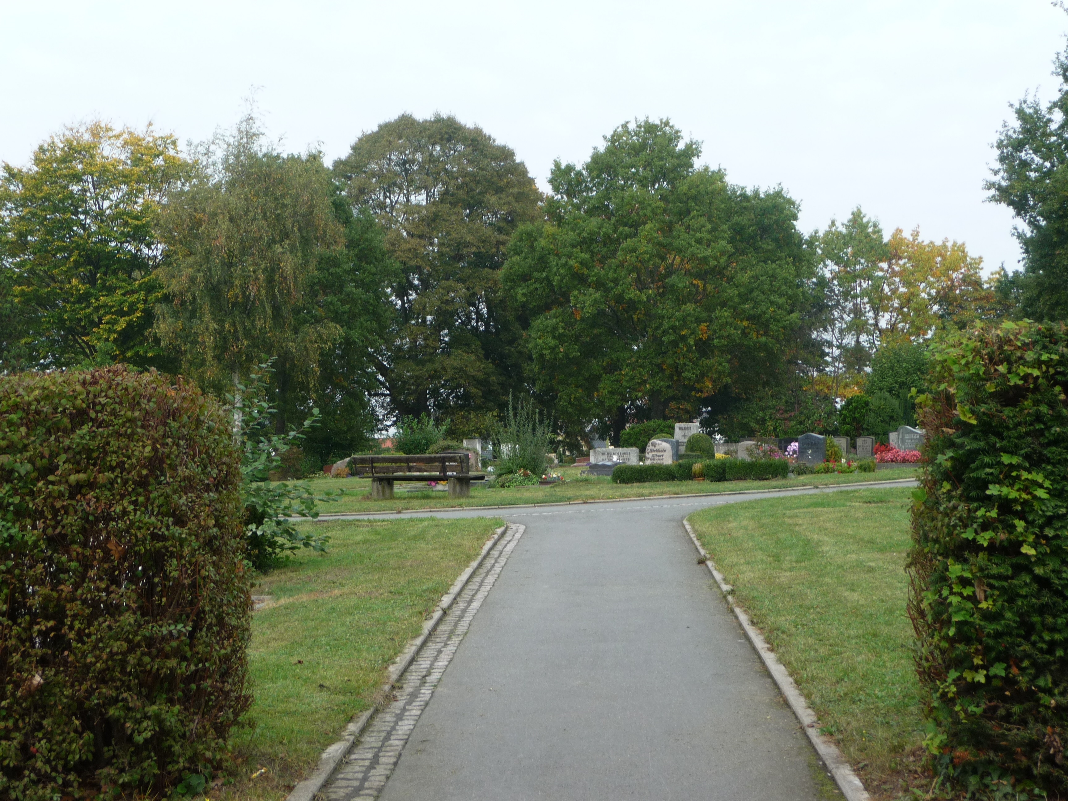 Der Ehmer Friedhof an der Mörser Straße