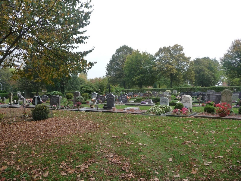 Blick auf dem Fallerslebener Friedhof