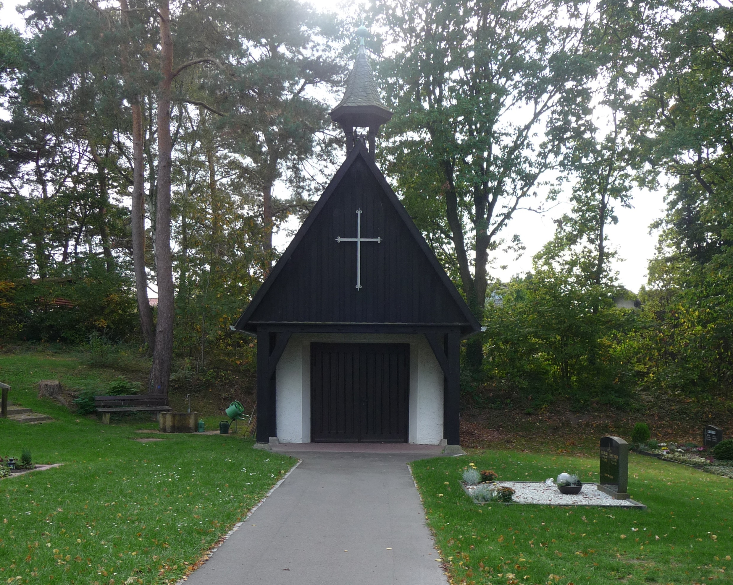Der Friedhof in Neuhaus