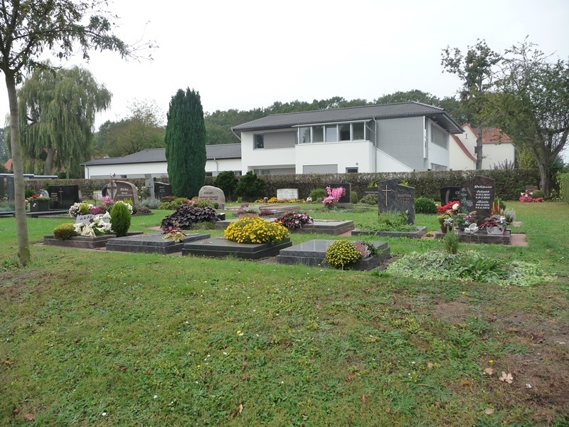 Der Friedhof in Sandkamp