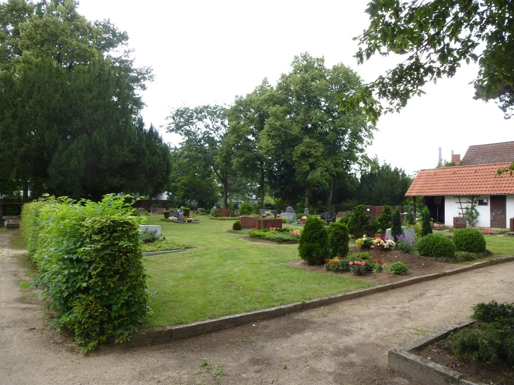Blick über den Friedhof in Rothenfelde