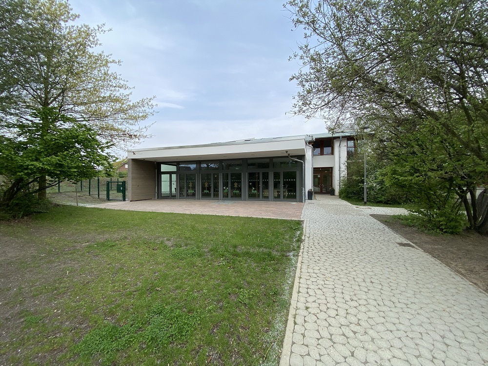 Exterior view of the Beetle School