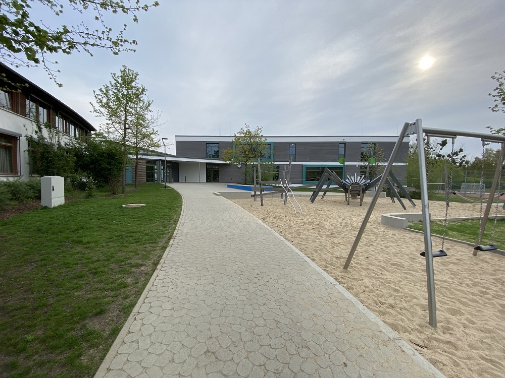 Exterior view of the Beetle School