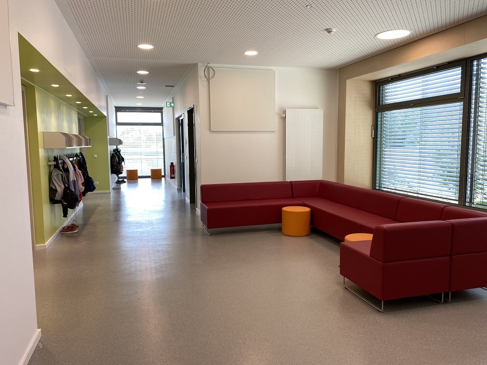 Interior view of the Beetle School