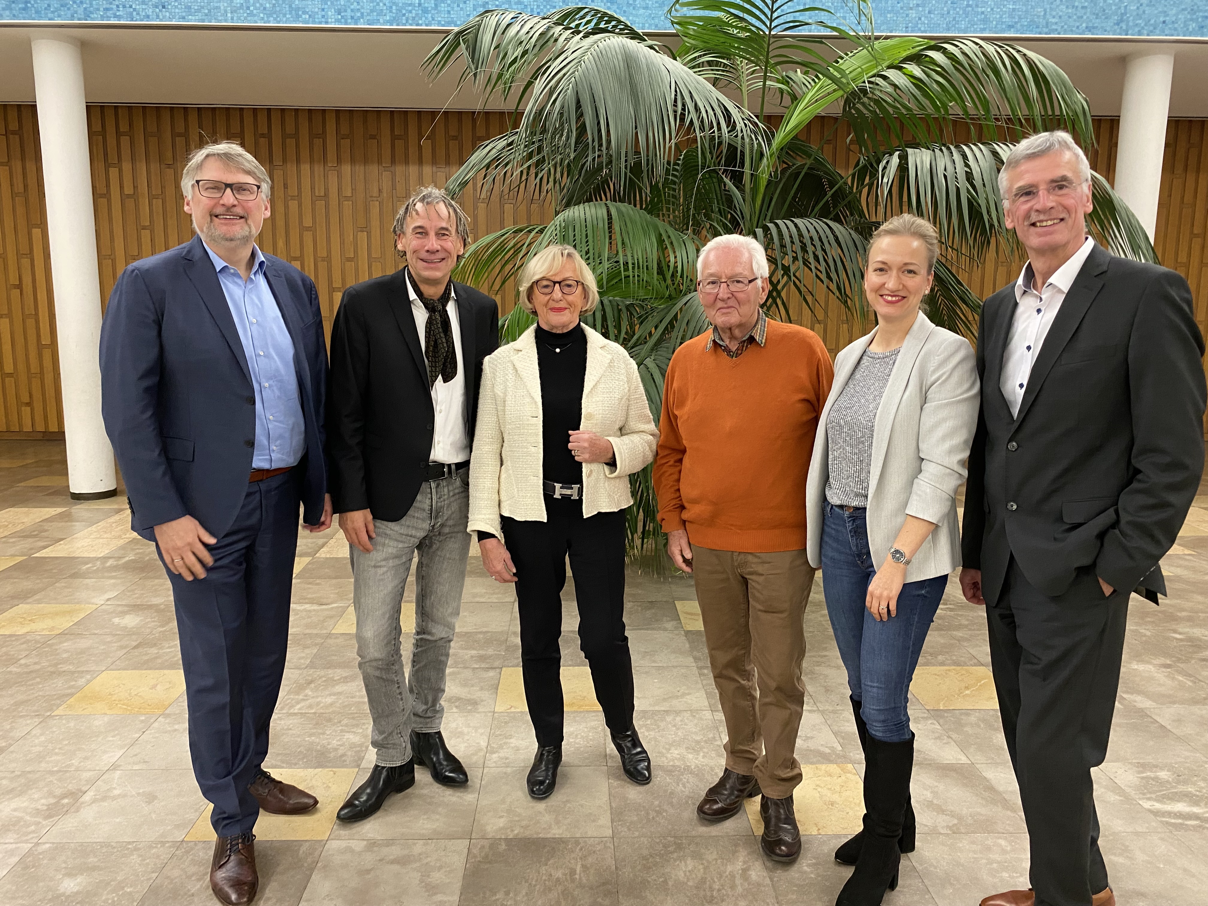 Der Vorstand der Bürgerstiftung; Foto: Stadt Wolfsburg