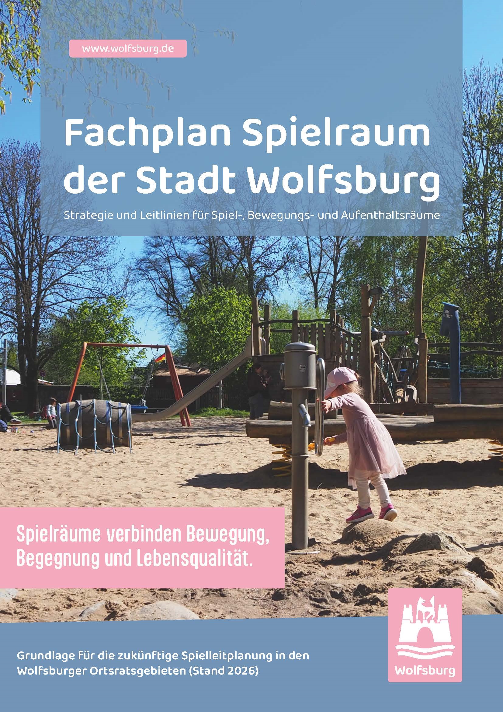 ᠎Pending Translation: Deckblatt des Fachplans Spielraum