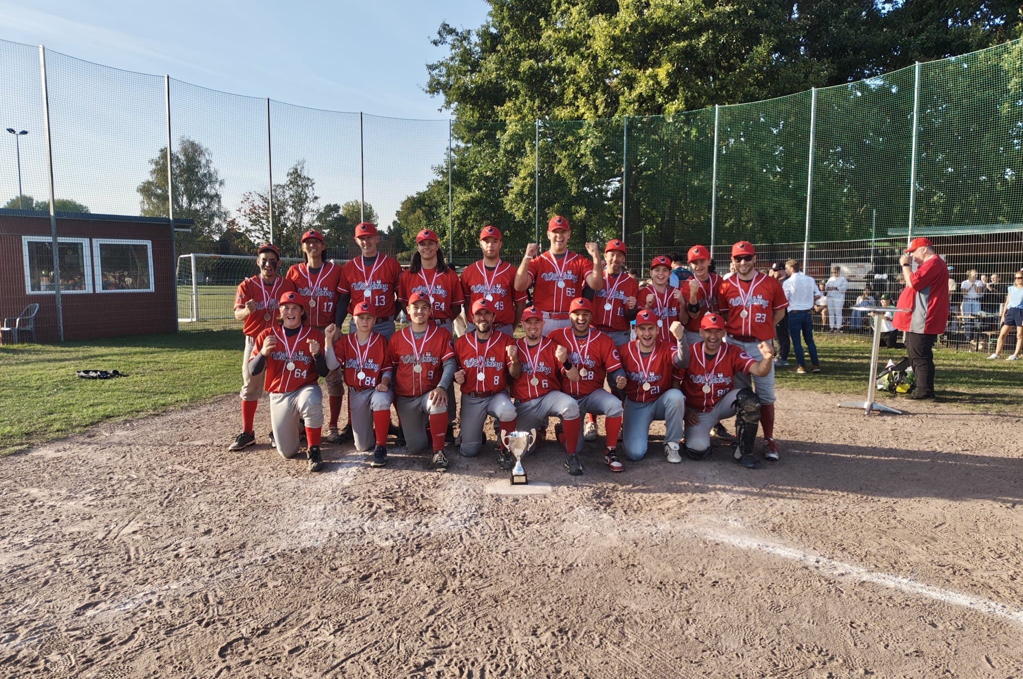 Mannschaft des Jahres 2025 Baseballer der Wolfsburg Blackbirds (VfB Fallersleben e. V.)
