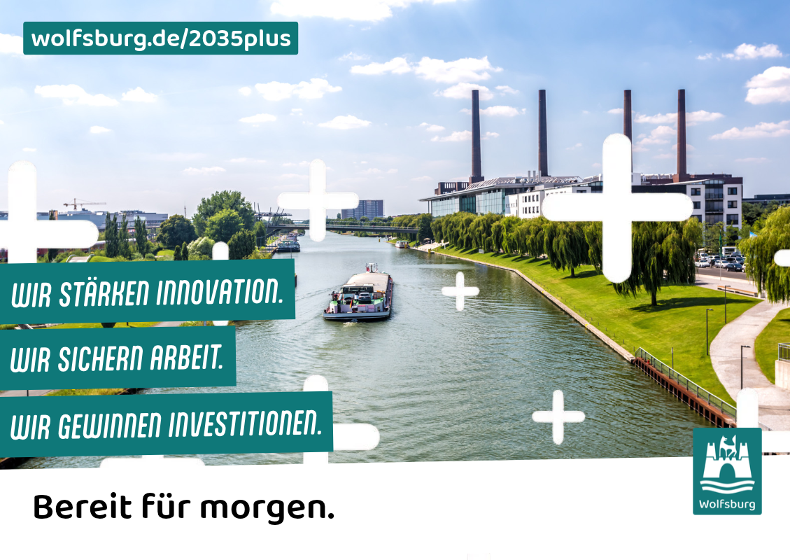 Schmuckbild Plakatmotiv Konzept Wolfsburg 2035+