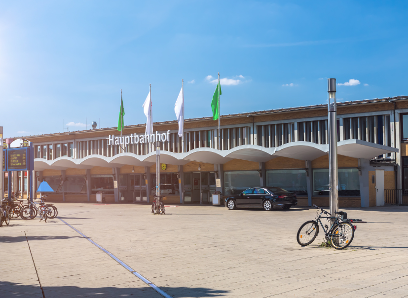 Der Wolfsburger Hauptbahnhof