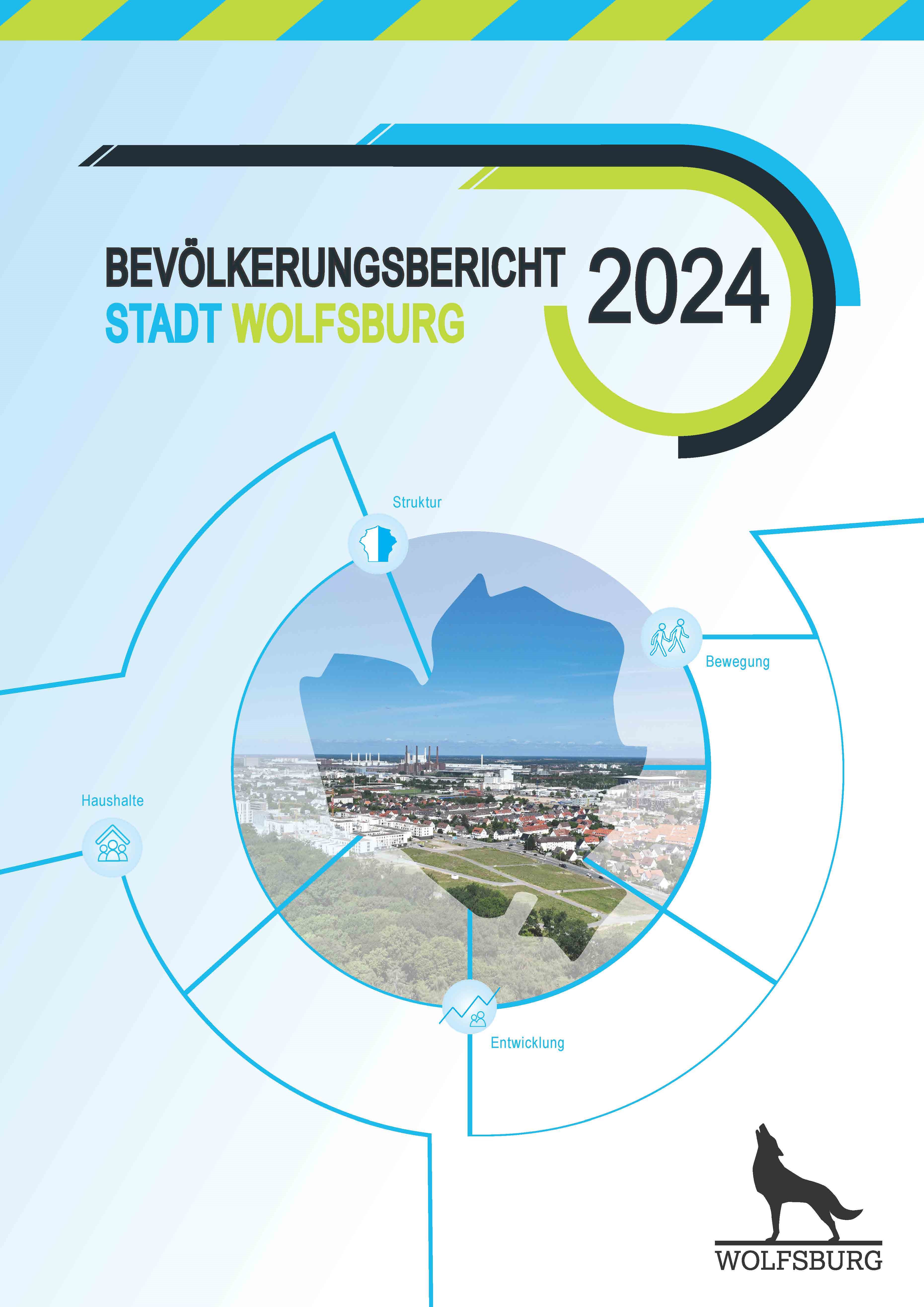 Titelseite des Bevölkerungsberichts 2023