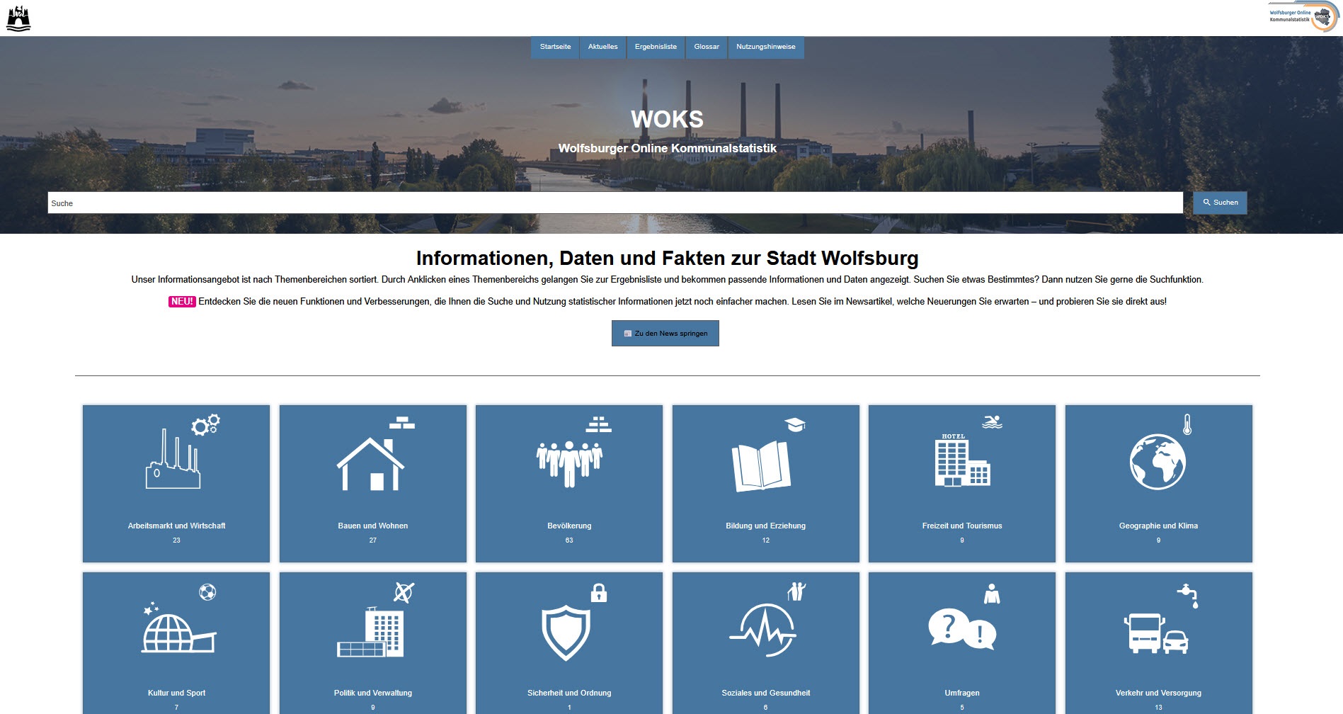 WOKS Startseite