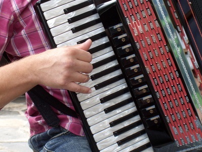 An accordion