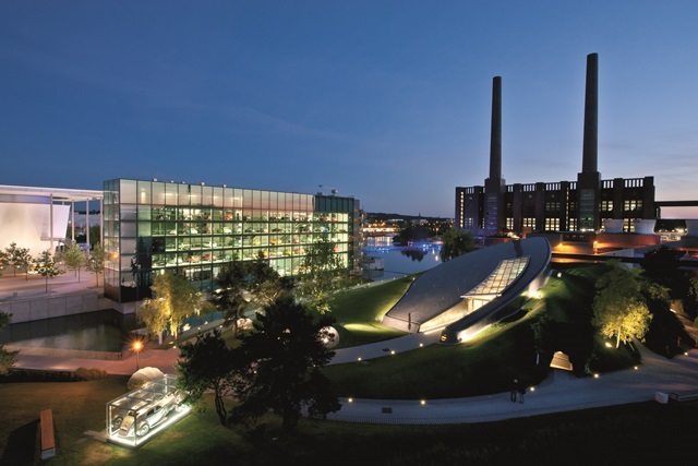 Blick auf die Autostadt