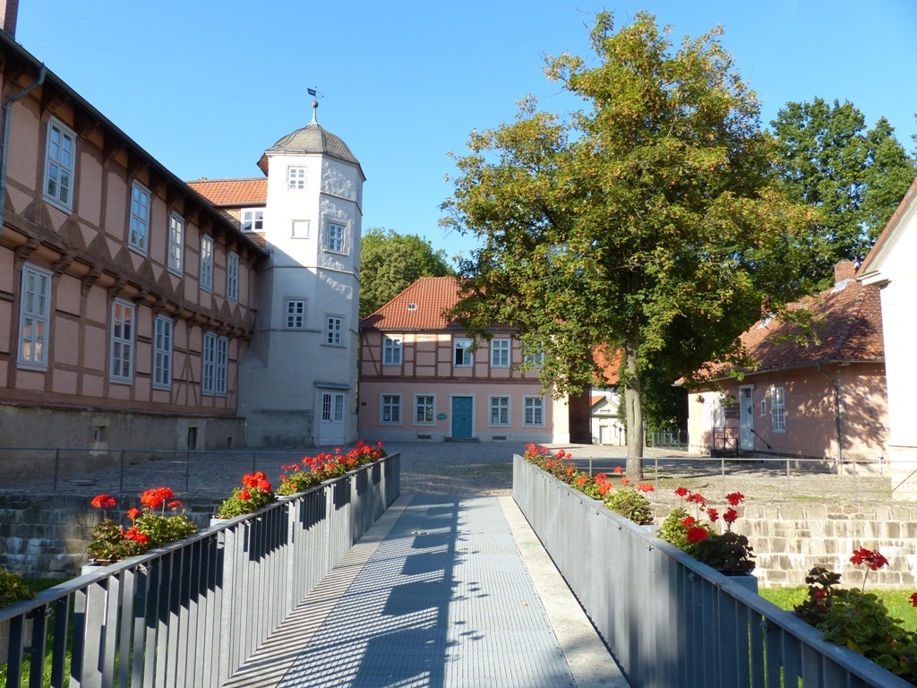 Außenansicht des Schloss Fallersleben