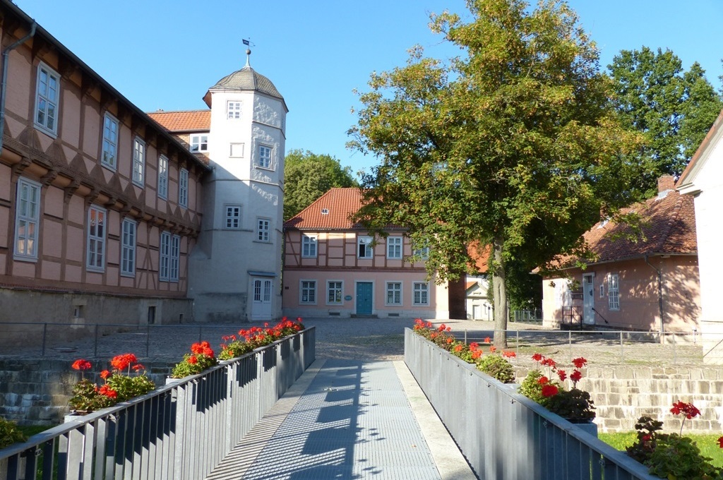 Außenansicht des Schloss Fallersleben