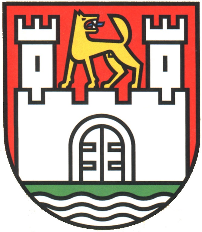 Das Stadtwappen Wolfsburg