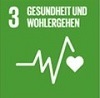 Ziel 3 der Nachhaltigen Entwicklung: Gesundheit und Wohlergehen.