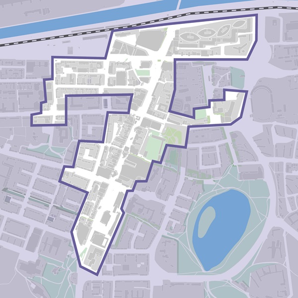 Geltungsbereich Gründungsförderung Karte