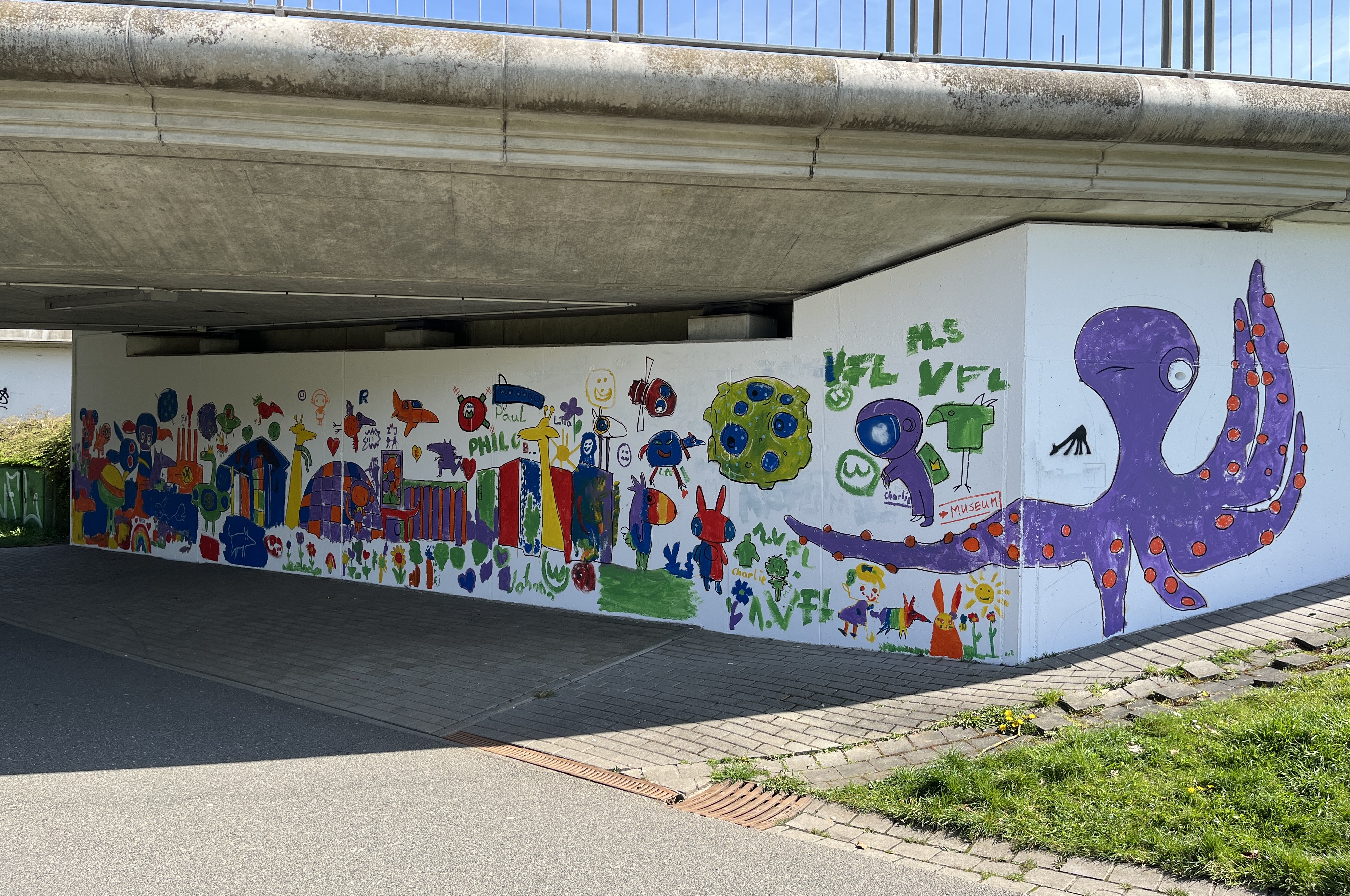 Kunstprojekt im „Kulturtunnel“