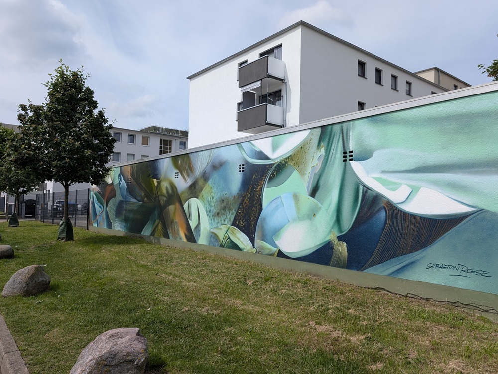 Wandgemälde Kolpingstraße „Garten 35A“