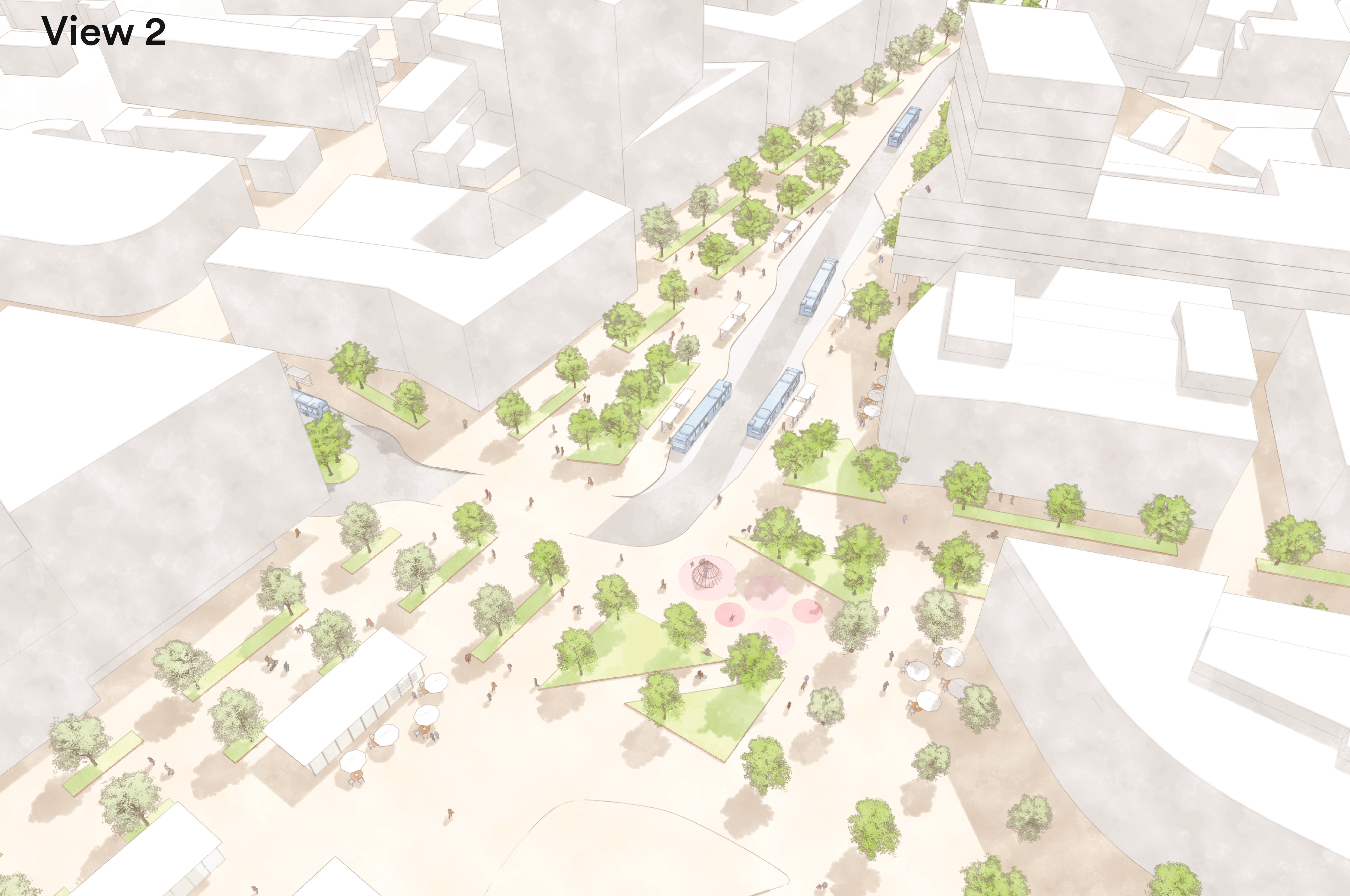 Visualization of the redesign of the ZOB - 2