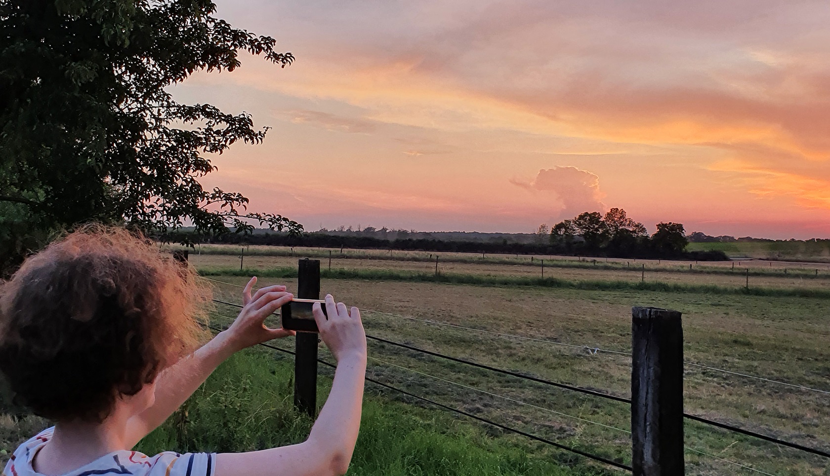 Ein Sonnenuntergang