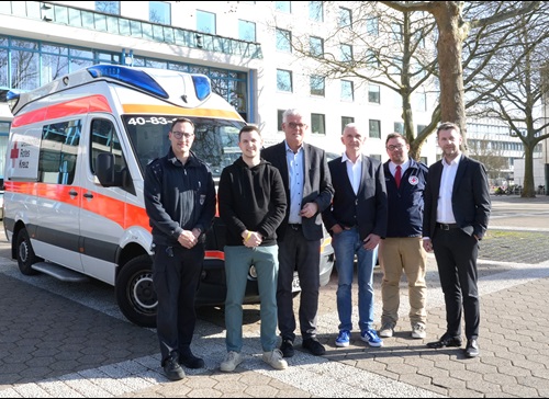 Stadt Wolfsburg unterstützt ukrainische Partnerstädte mit Rettungsfahrzeugen und Sachgütern