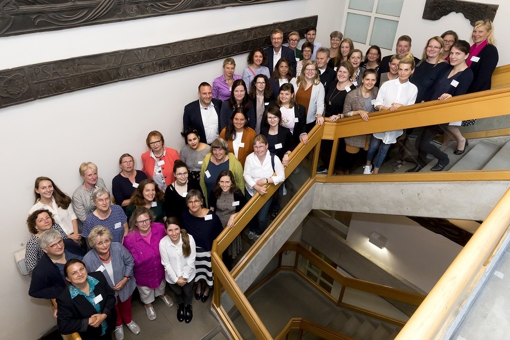 Gruppenfoto der Gleichstellungsbeauftragten und Mentoren aus der Kommunalpolitik bei der Veranstaltung am 06. September 2019