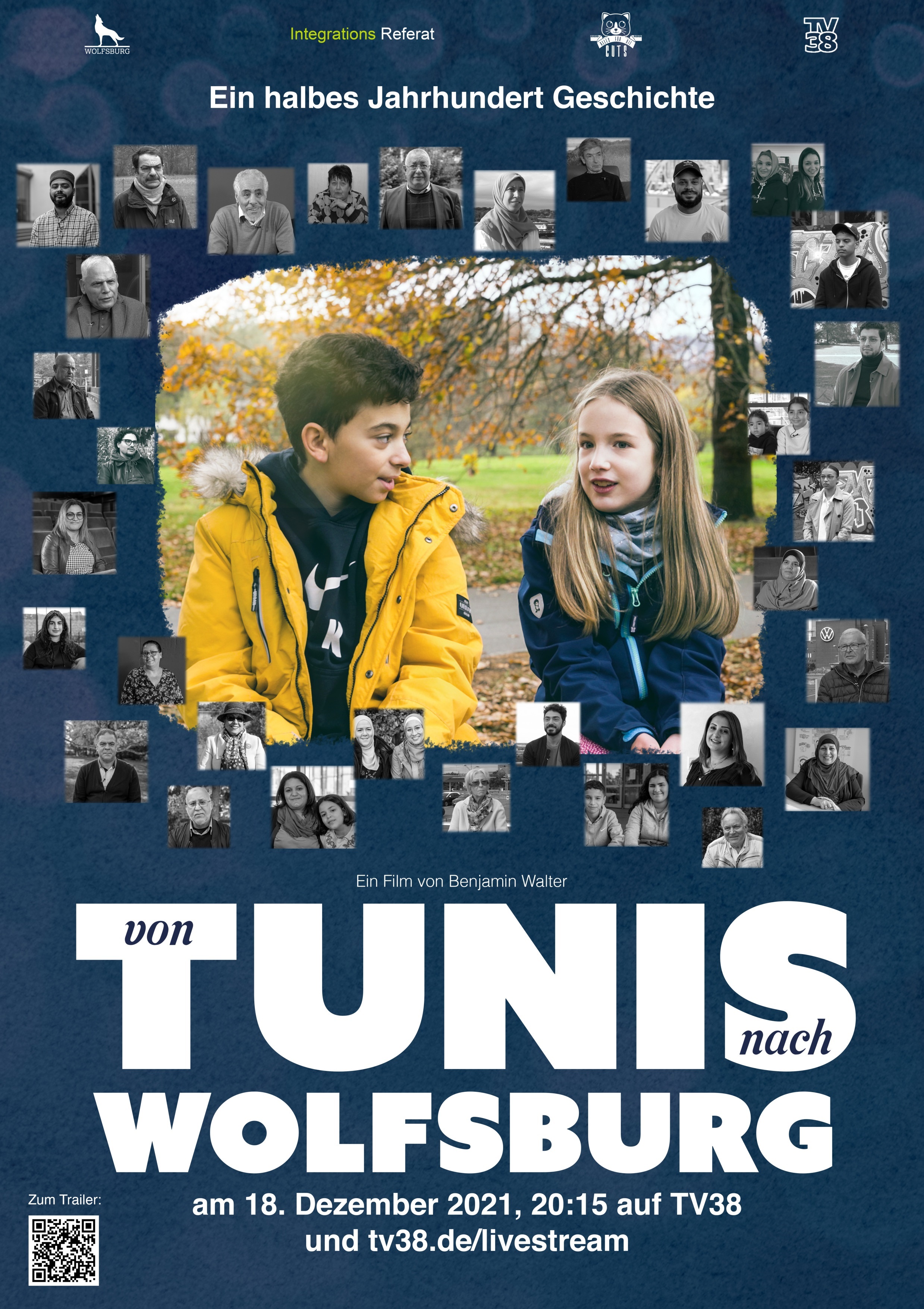 Plakat der Veranstaltung Von Tunis nach Wolfsburg