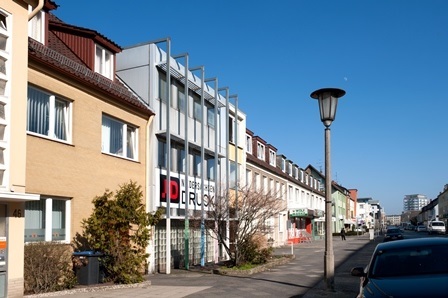 Die Poststraße in Wolfsburg