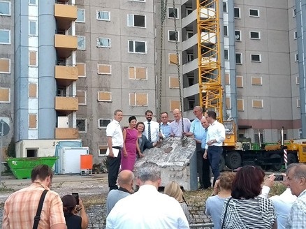 Symbolischer Rückbaubeginn, 16.08.2018