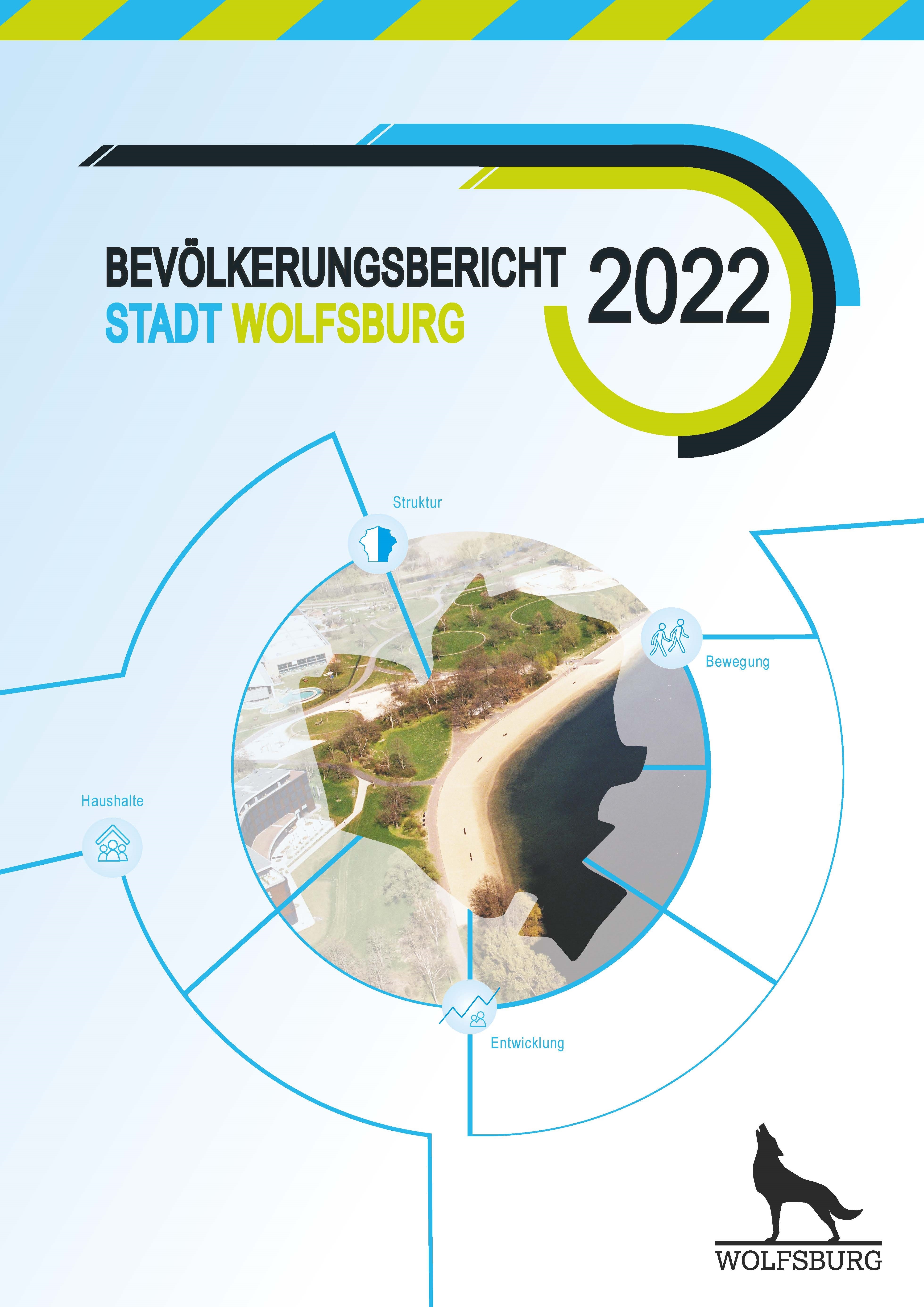 Titelseite des Bevölkerungsberichts 2022
