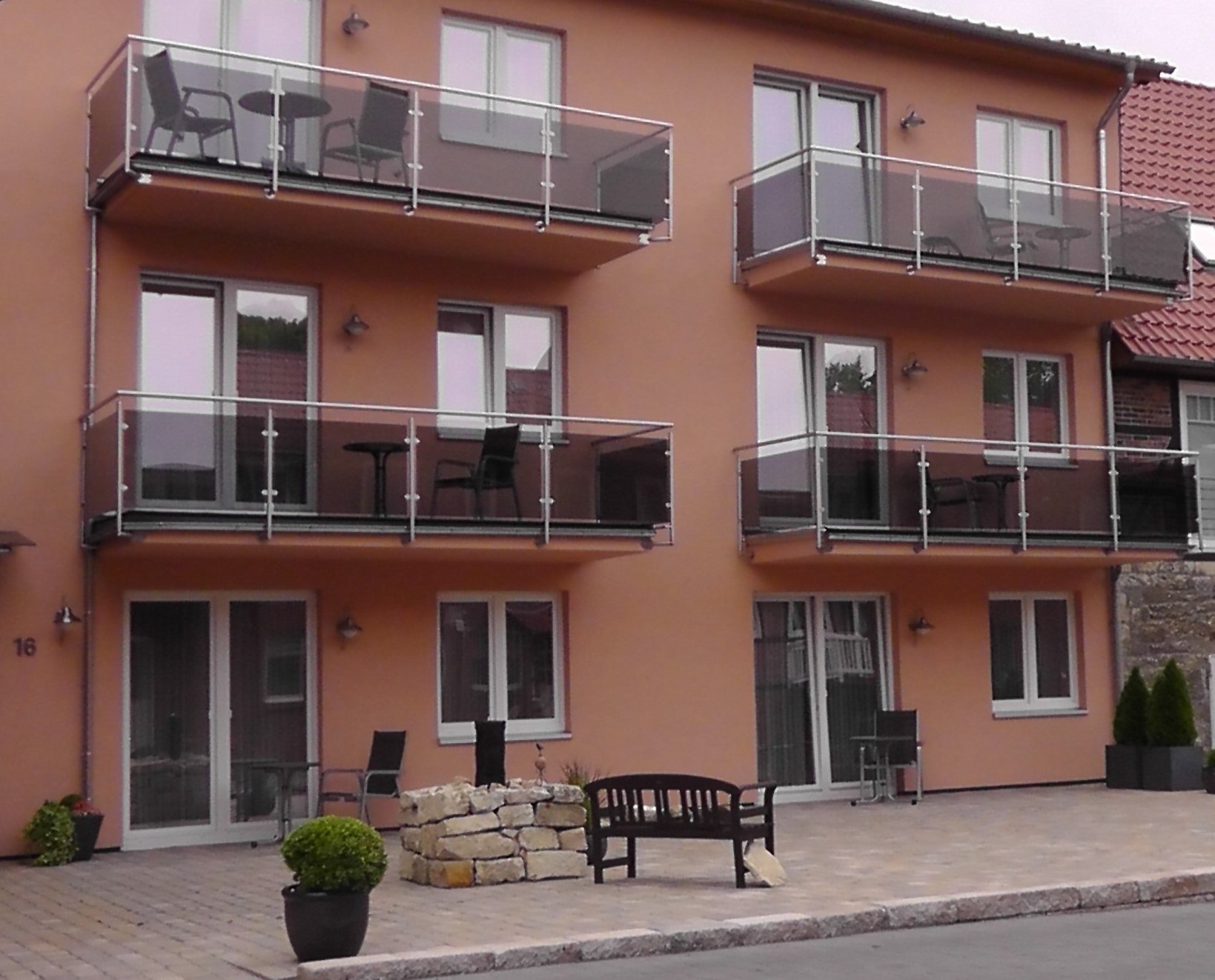 Außenansicht des Hauses